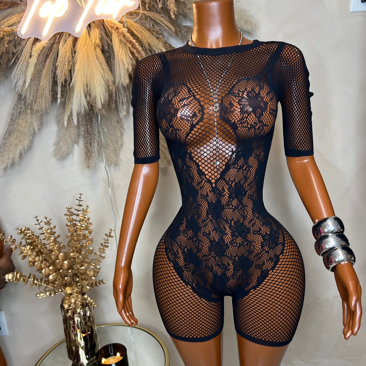 Trail Me Bodycon Romper