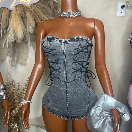 Ashy Jean Romper