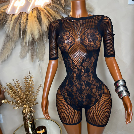 Trail Me Bodycon Romper